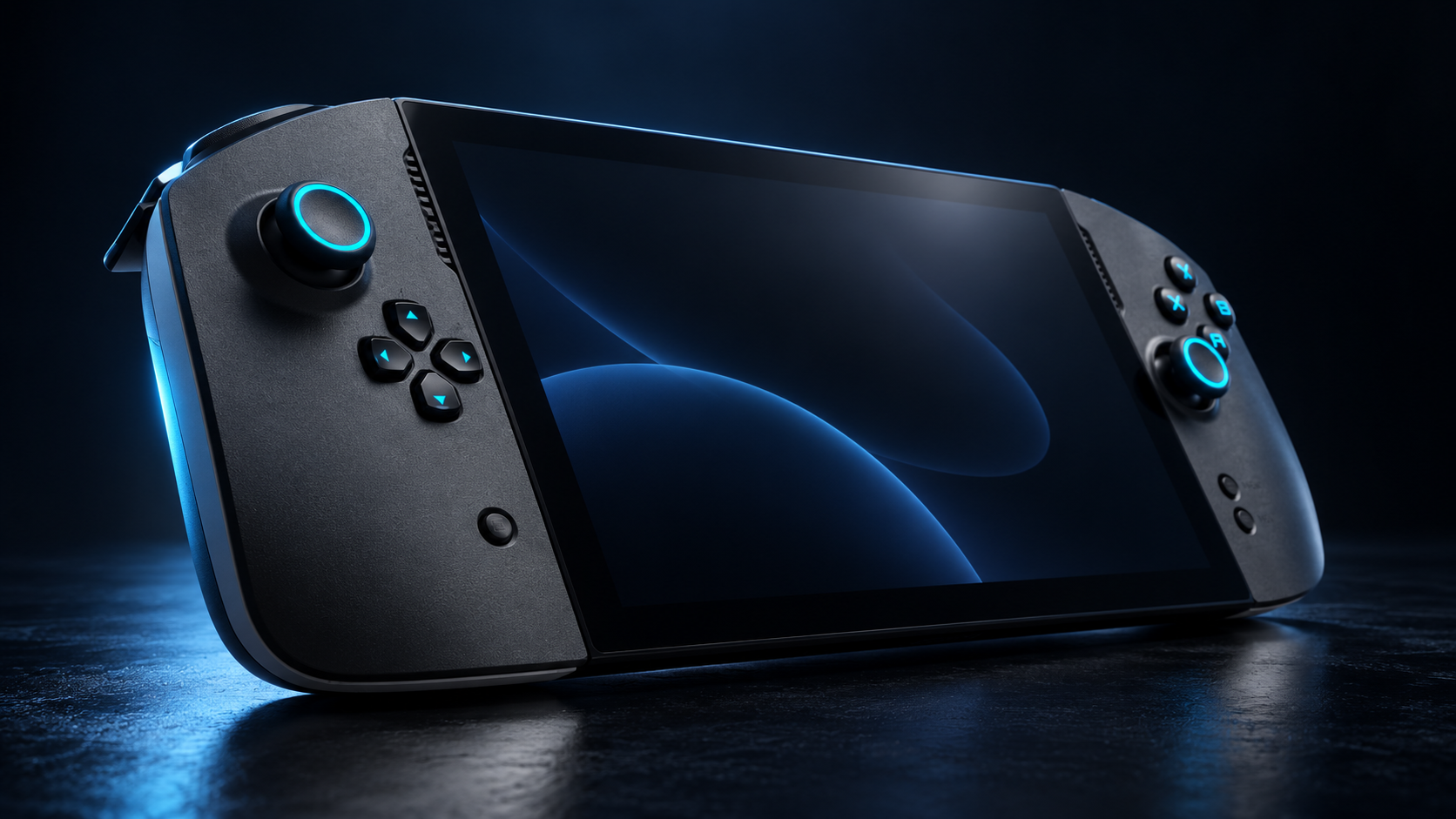 Handheld cloud gaming console concept